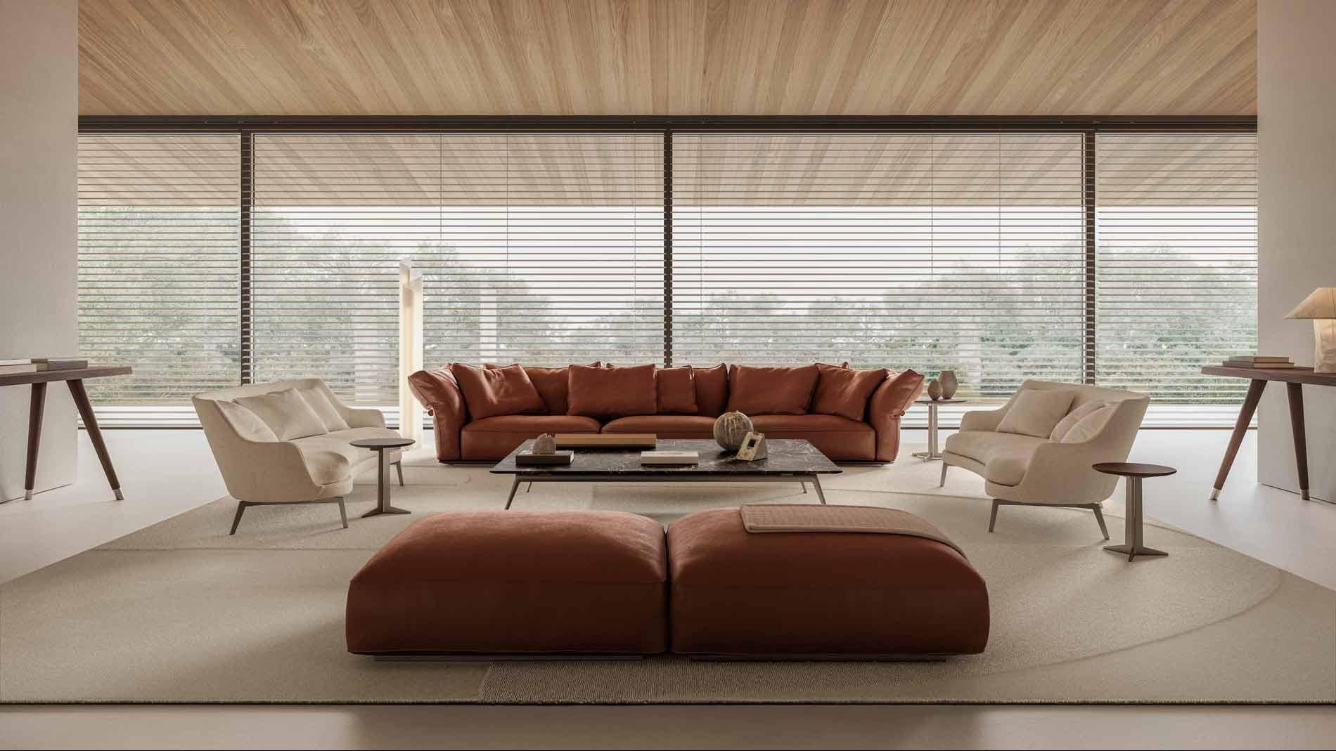 Load video: Flexform Camelot Sofa