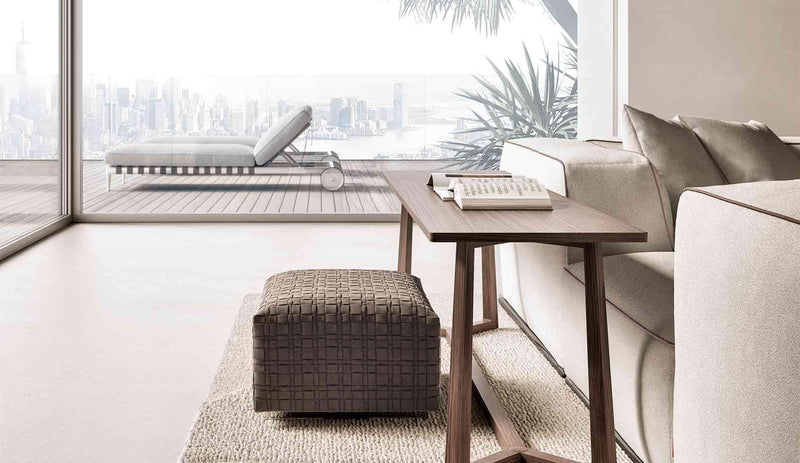 Flexform - Bangkok Pouf - sarto Tailored Interiors Group
