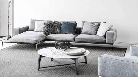 Flexform - Lifesteel Sofa - sarto Tailored Interiors Group