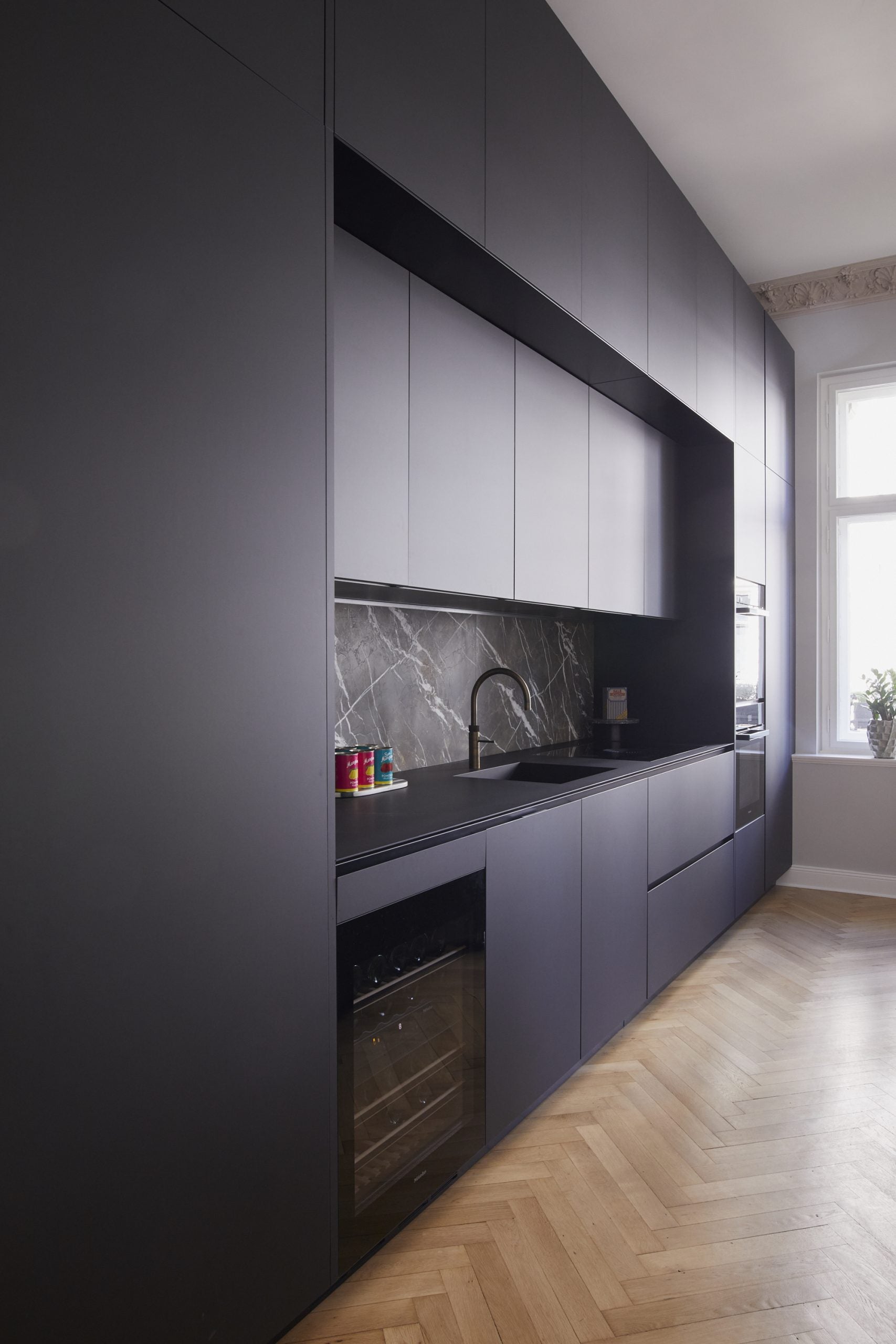 Riehmers Hofgarten model apartment