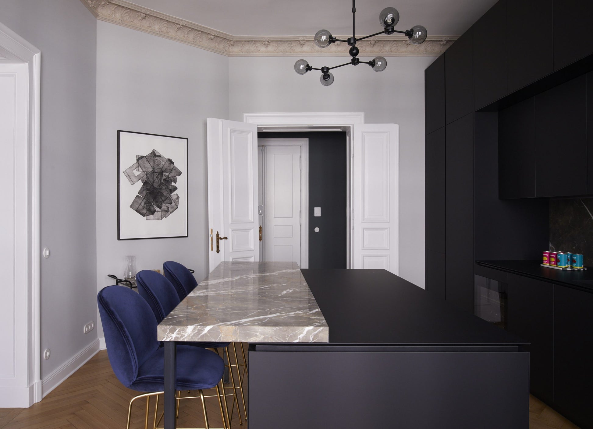 Riehmers Hofgarten model apartment