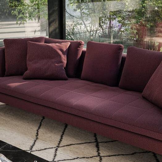 B&B Italia - Charles Carré Sofa - sarto Tailored Interiors Group