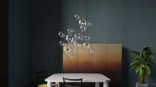 Giopato & Coombes - Bolle Clear Circular Serie - Hängeleuchten - Sarto Group