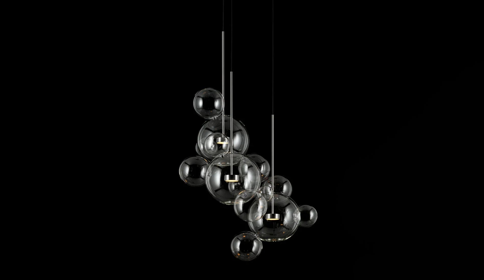 Giopato & Coombes - Bolle Clear Circular Serie - Hängeleuchten - Sarto Group