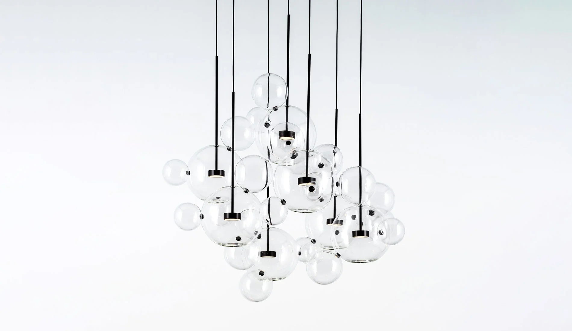 Giopato & Coombes - Bolle Clear Circular Serie - Hängeleuchten - Sarto Group