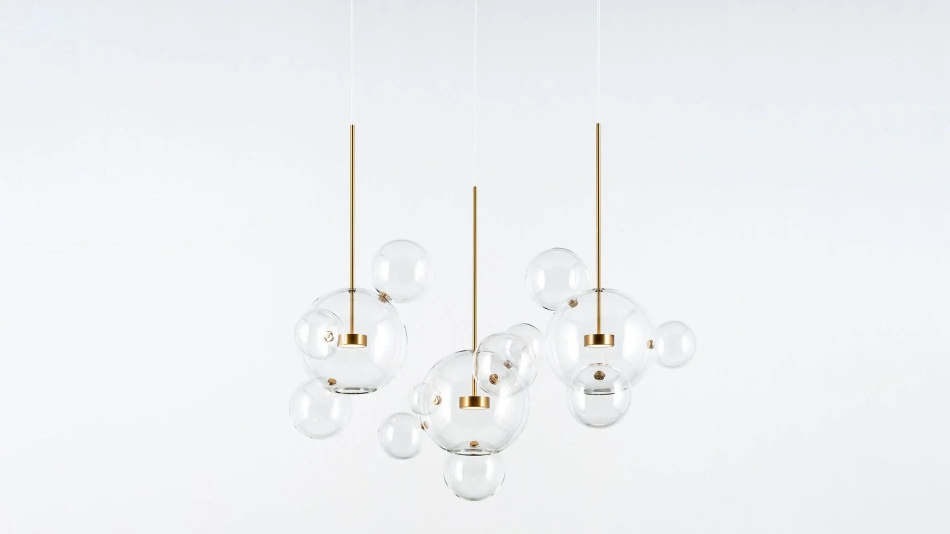 Giopato & Coombes - Bolle Clear Linear Serie - Hängeleuchten - Sarto Group