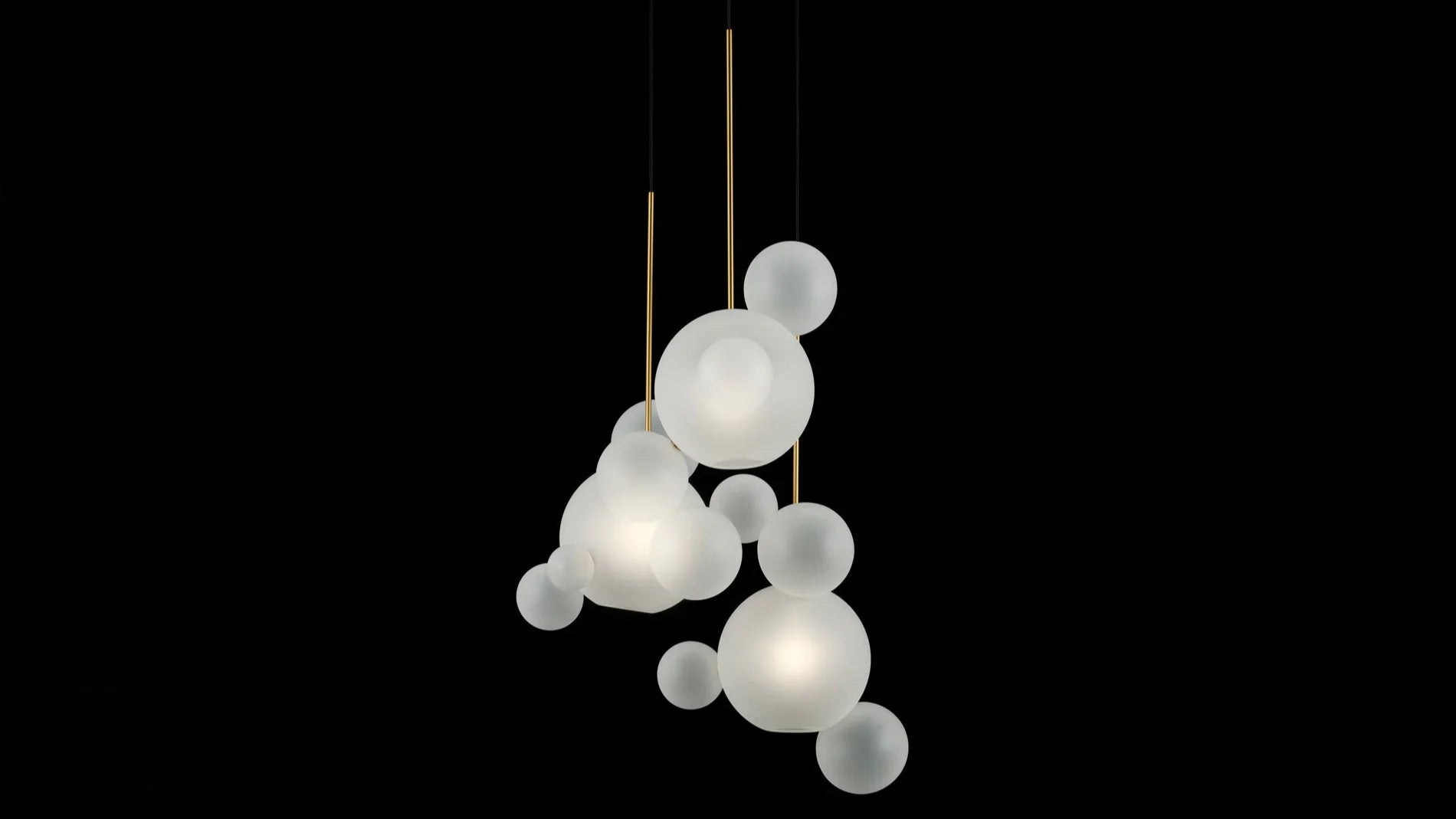 Giopato & Coombes - Bolle Frosted Circular Serie - Hängeleuchten - Sarto Group