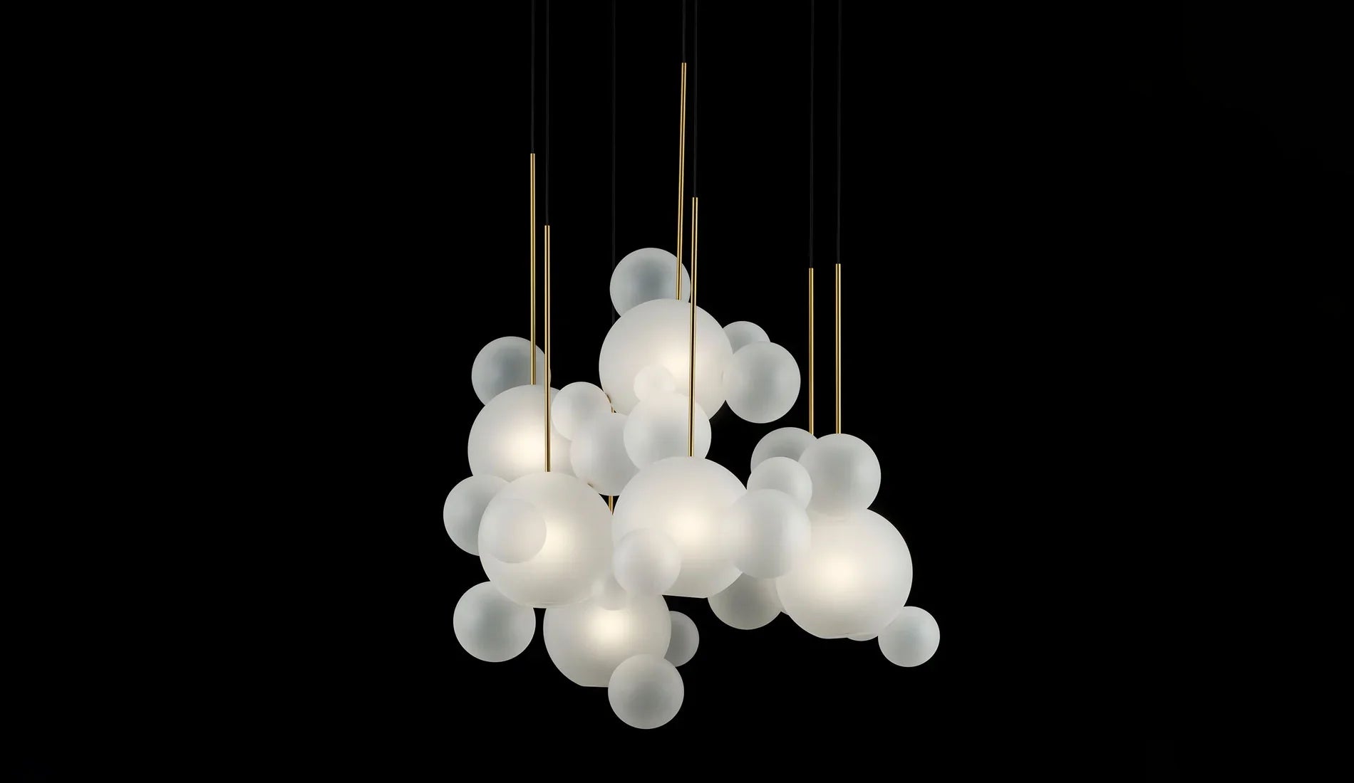Giopato & Coombes - Bolle Frosted Circular Serie - Hängeleuchten - Sarto Group