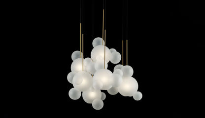 Giopato & Coombes - Bolle Frosted Circular Serie - Hängeleuchten - Sarto Group
