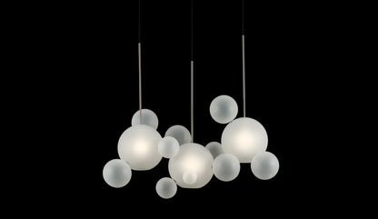 Giopato & Coombes - Bolle Frosted Linear Serie - Hängeleuchten - Sarto Group