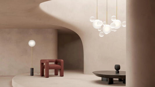 Giopato & Coombes - Bolle Frosted Linear Serie - Hängeleuchten - Sarto Group