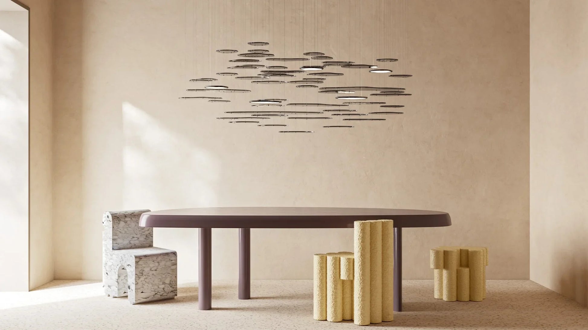 Giopato & Coombes - Bruma Chandelier - Hängeleuchten - Sarto Group