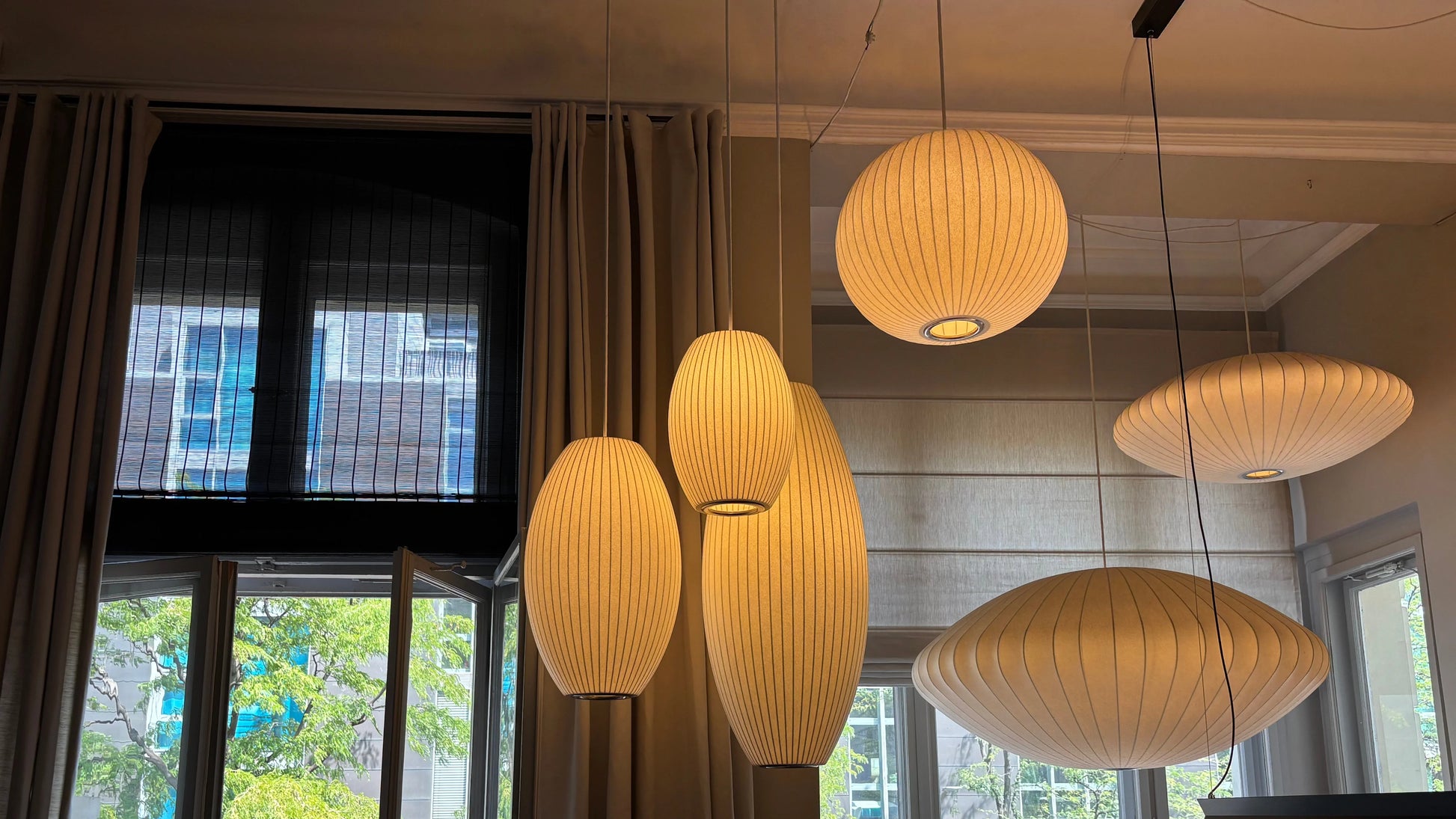 Hay - Hay Nelson Cigar Lamp Medium - Hängeleuchten - Sarto Group
