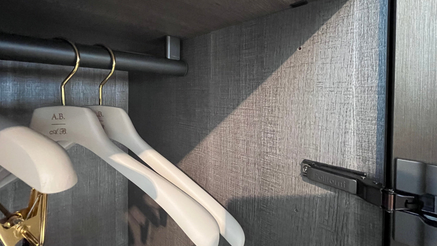 Poliform SENZAFINE SILK wardrobe 