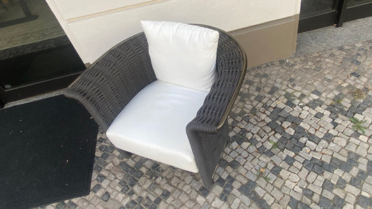 Rugiano Marina Sessel Outdoor inkl. Regencover