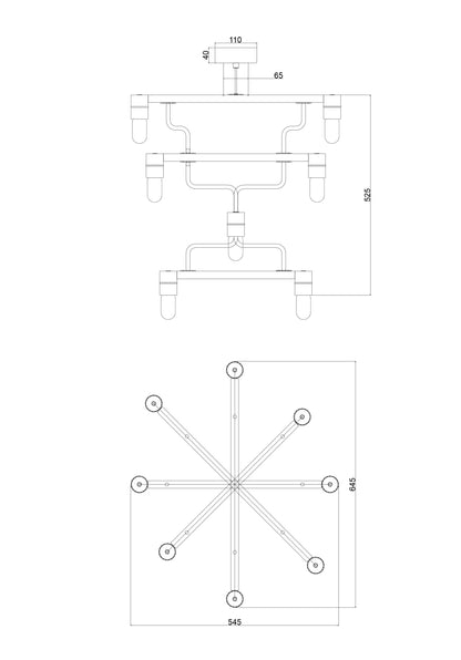Rubn Kennedy Chandelier