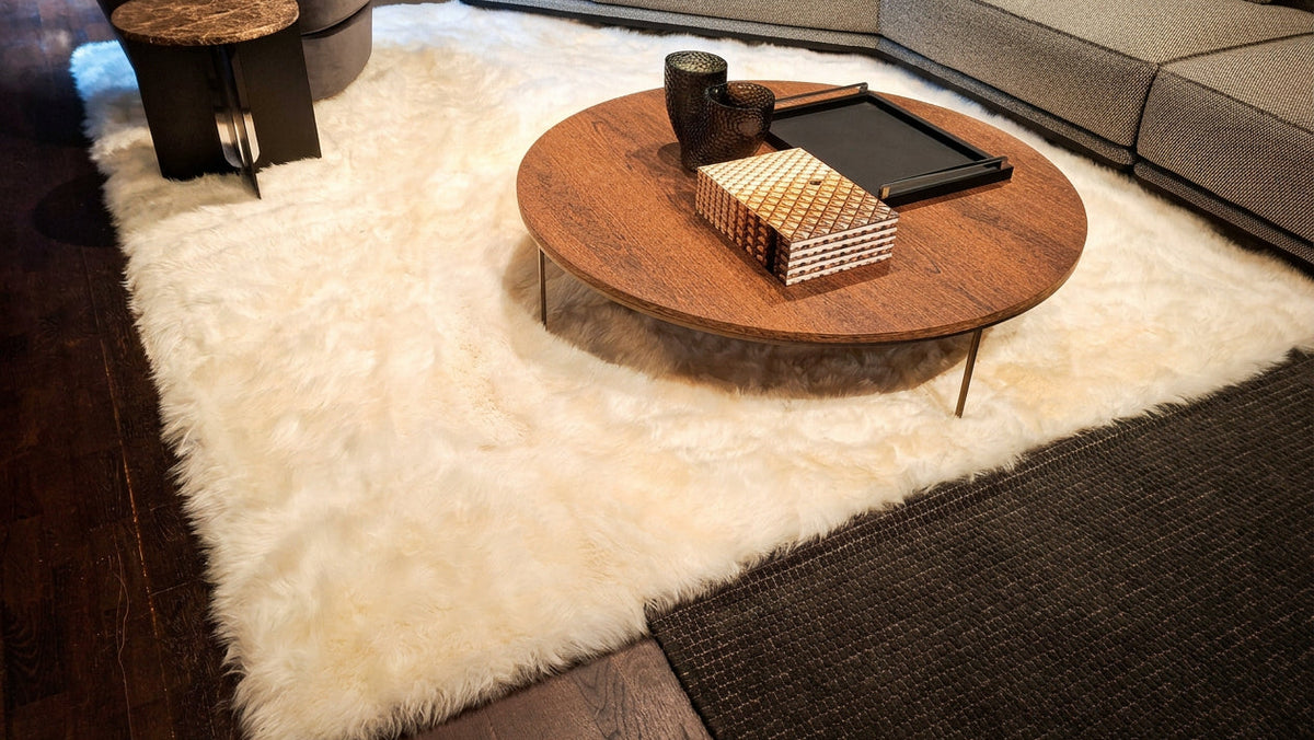Kymo Living Soul Teppich 300x300 ivory