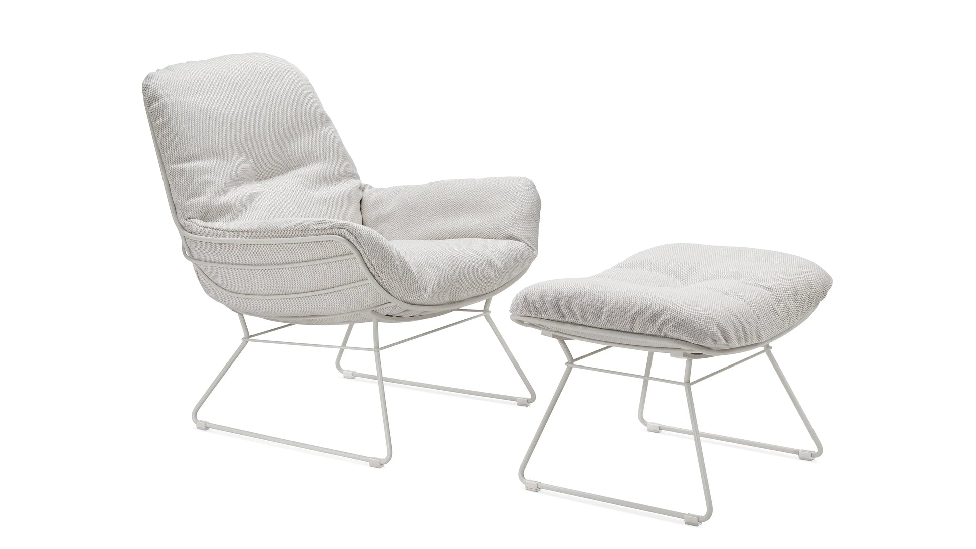 Freifrau - Leyasol Outdoor Loungesessel + Hocker - sarto Tailored Interiors Group