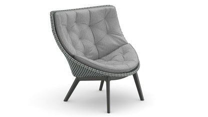 Dedon - Mbrace Alu Wing Chair Hochlehner mit Polsterauflage - Gartensessel - Sarto Group