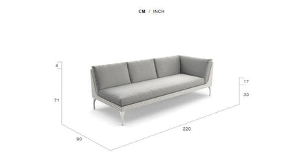 Dedon - Mu Modul Links - Gartensofas - Sarto Group