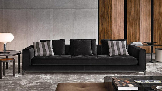Minotti - Andersen "Quilt" Sofa - sarto Tailored Interiors Group