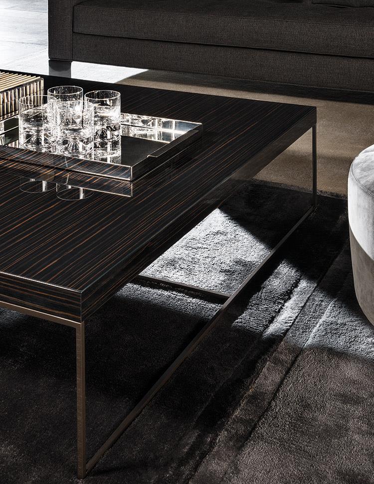 Minotti - Calder "Bronze" Couchtisch - Couchtische - Sarto Group
