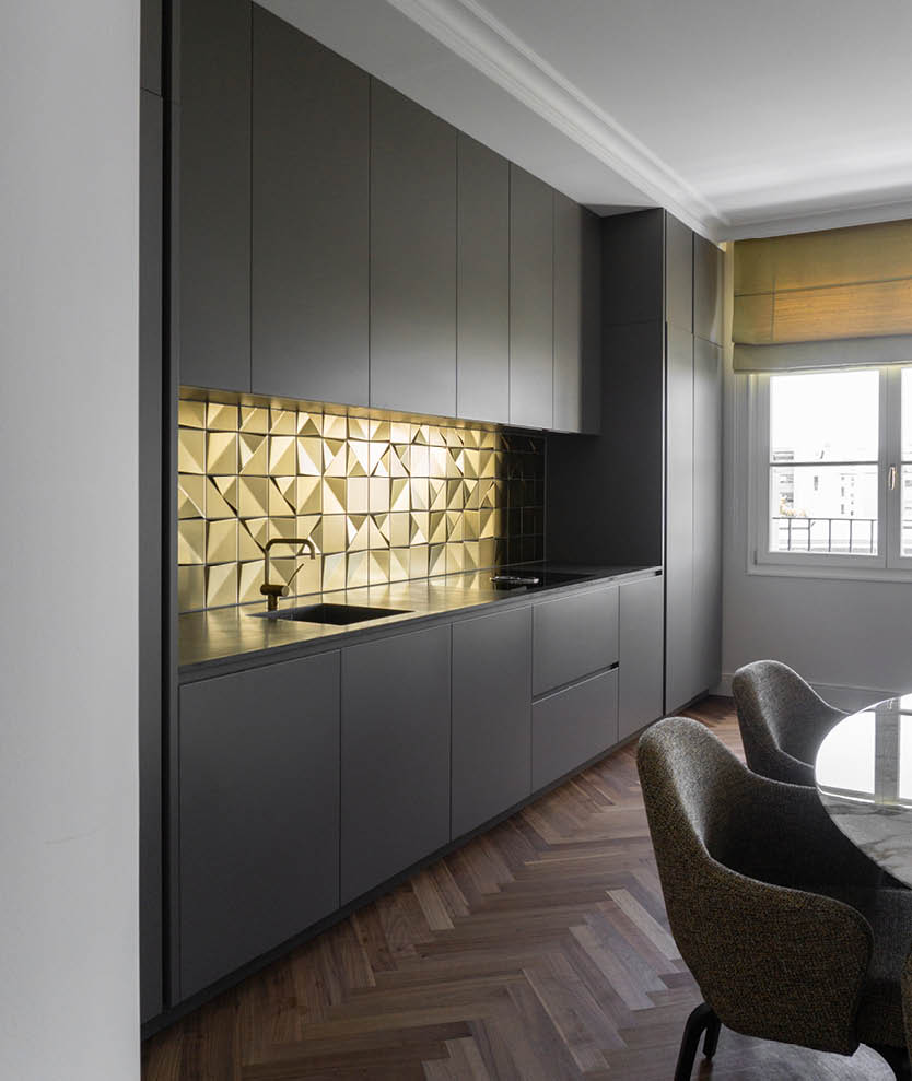 Kitchen in a private apartment in Berlin