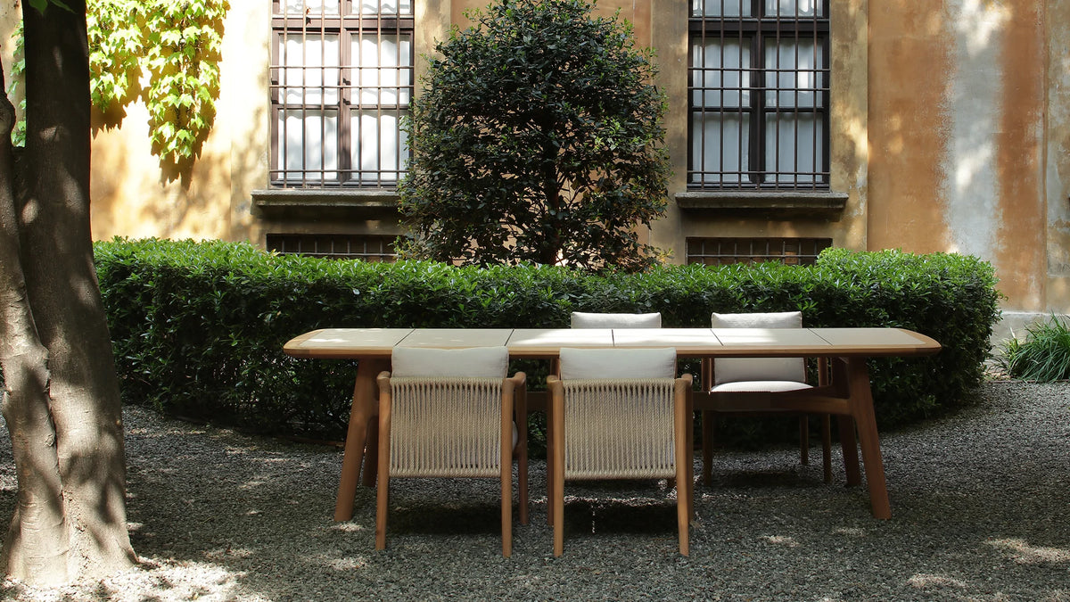 Poliform - Curve Outdoor Tisch - sarto Tailored Interiors