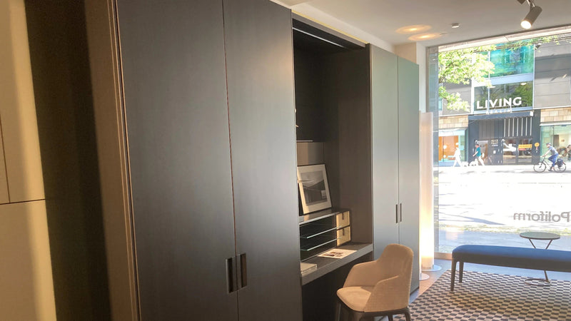 Poliform - SENZAFINE PLUS Ankleide mit Drehtüren - sarto Tailored Interiors Group