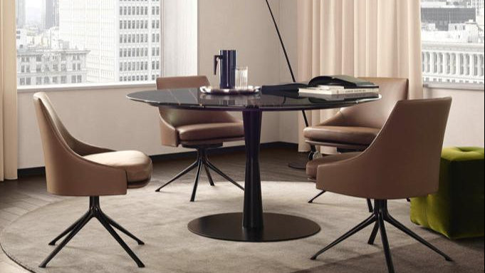 Poliform - Flute Esstisch - sarto Tailored Interiors Group