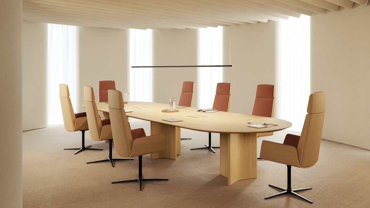 Punt Column Table Sondermaß oak supermatt