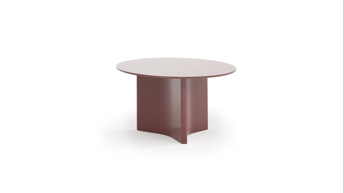 Punt Column Coffee Table 67,5x37,5 red