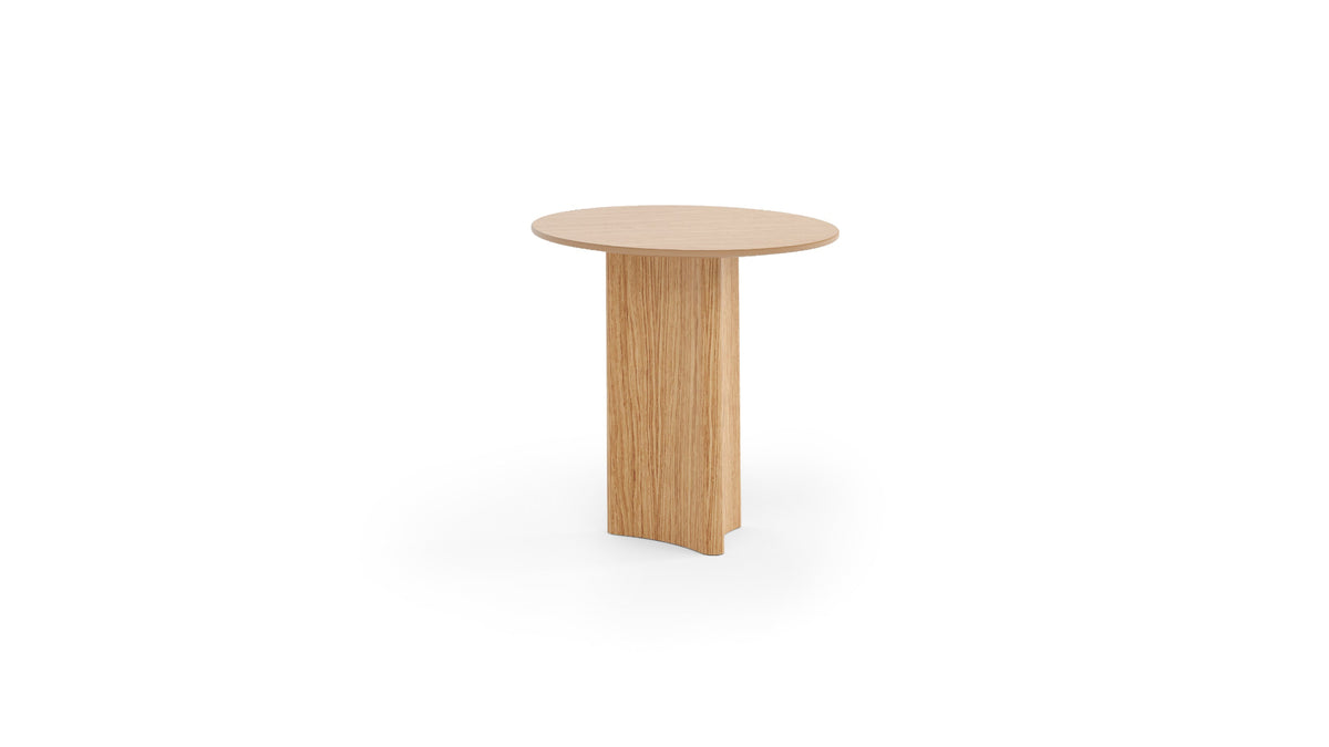 Punt Column Coffee Table 45x45 oak supermatt