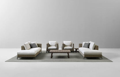 B&B Italia - Ray Outdoor Natural Sessel - Gartensessel - Sarto Group
