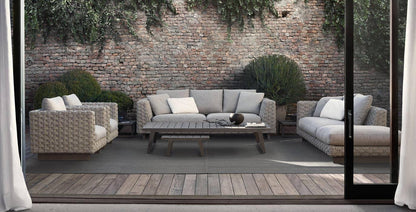 B&B Italia - Ray Outdoor Natural Sessel - Gartensessel - Sarto Group