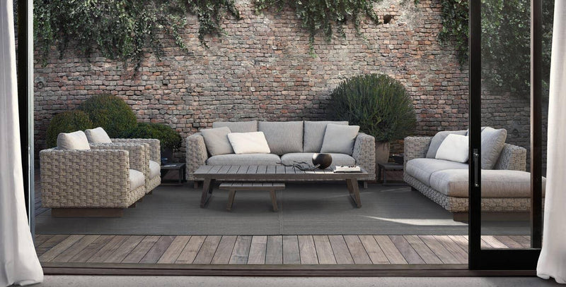 B&B Italia - Ray Outdoor Natural Sofa - sarto Tailored Interiors Group