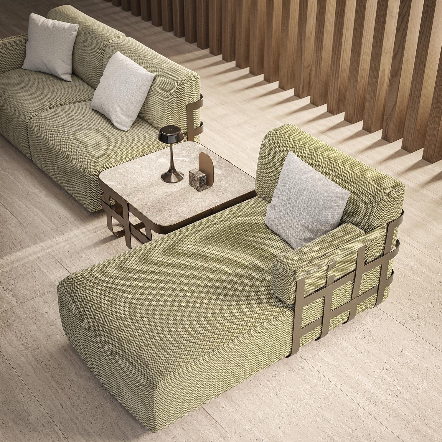 Rugiano - Dafne Outdoor Chaise Longue - Chaiselonguen - Sarto Group
