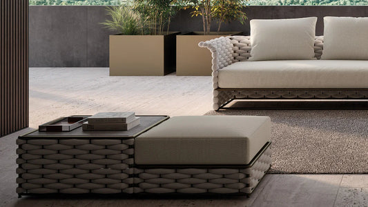 Rugiano - Marina Outdoor Pouf Soft - Gartenhocker - Sarto Group