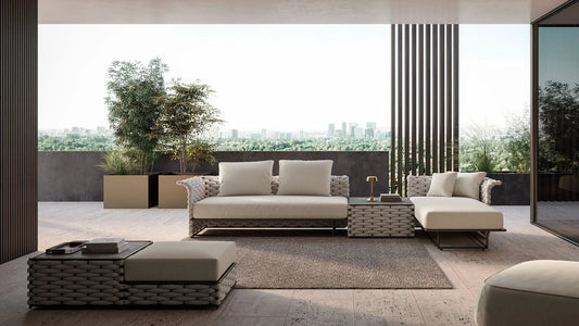 Rugiano - Marina Outdoor Pouf Soft - Gartenhocker - Sarto Group