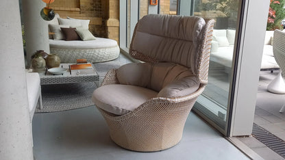 Dedon - Dedon Seashell Grand Sessel Hochlehner - Gartenstühle - Sarto Group