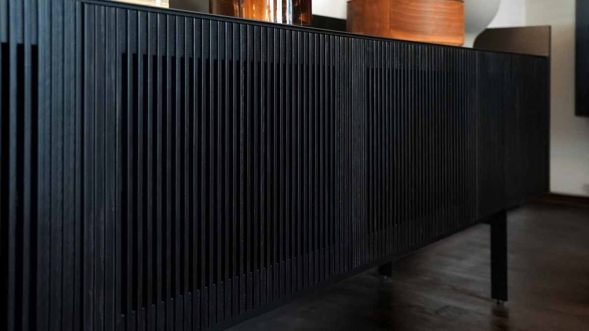 Punt Stockholm Sideboard schwarz bronze