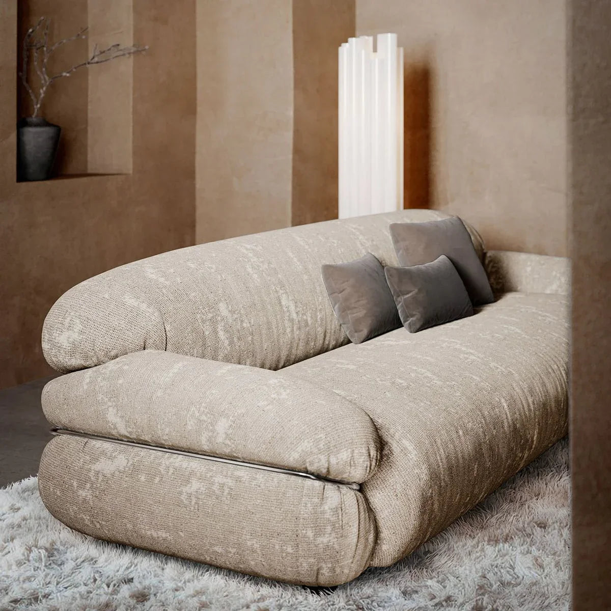Tacchini - Sesann Sofa - sarto Tailored Interiors Group