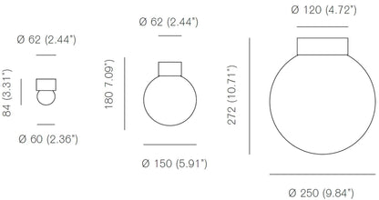 Michael Anastassiades - Michael Anastassiades BAC Deckenleuchte - Deckenleuchten - Sarto Group