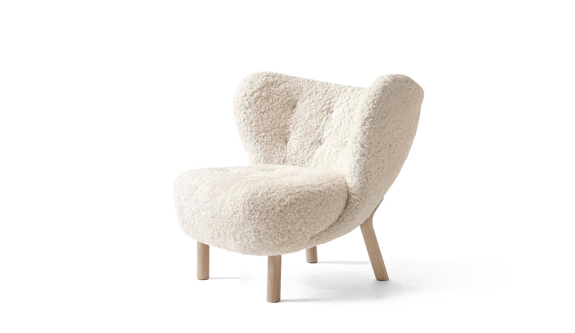 &Tradition - &tradition Little Petra VB1 Lounge Sessel | Schaffell - Sessel - Sarto Group
