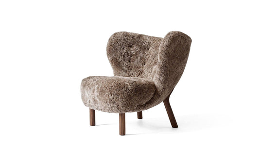 &Tradition - &tradition Little Petra VB1 Lounge Sessel | Schaffell - Sessel - Sarto Group
