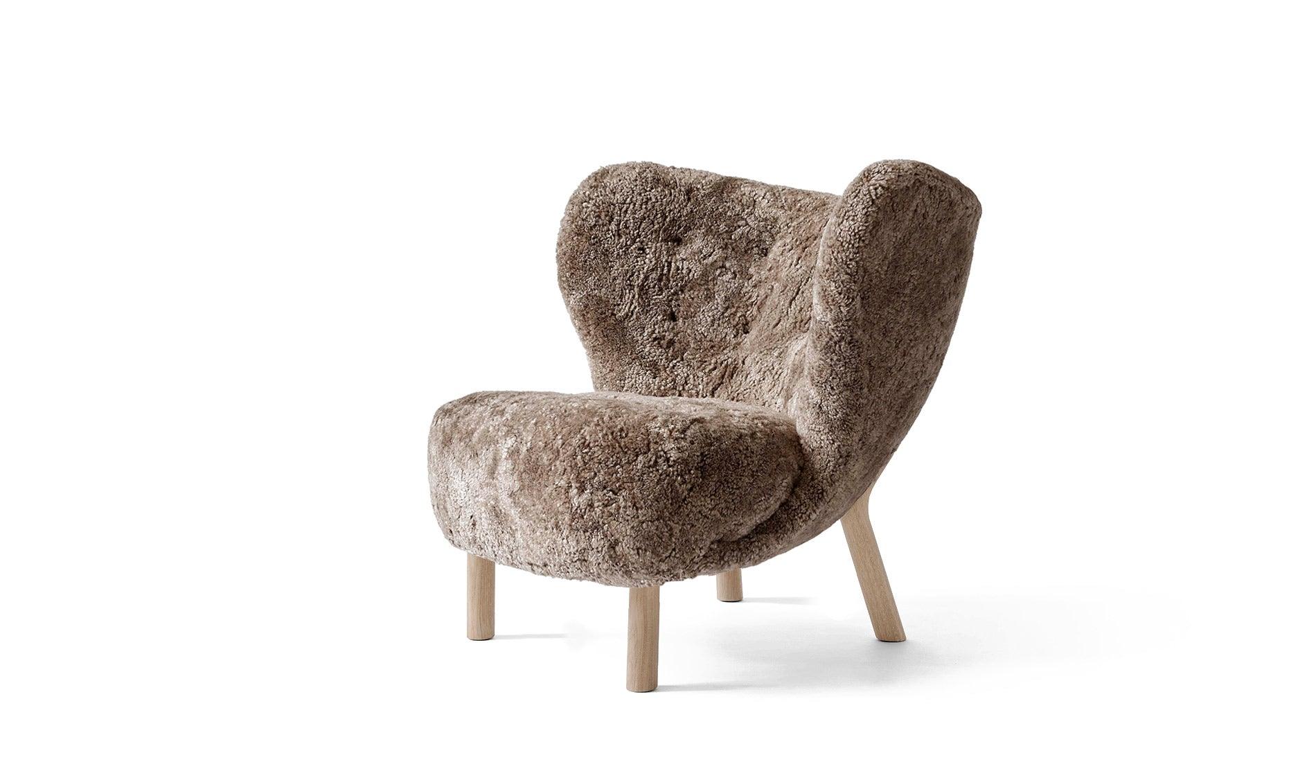 &Tradition - &tradition Little Petra VB1 Lounge Sessel | Schaffell - Sessel - Sarto Group