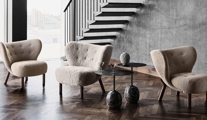 &Tradition - &tradition Little Petra VB1 Lounge Sessel | Schaffell - Sessel - Sarto Group