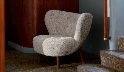 &Tradition - &tradition Little Petra VB1 Lounge Sessel | Schaffell - Sessel - Sarto Group