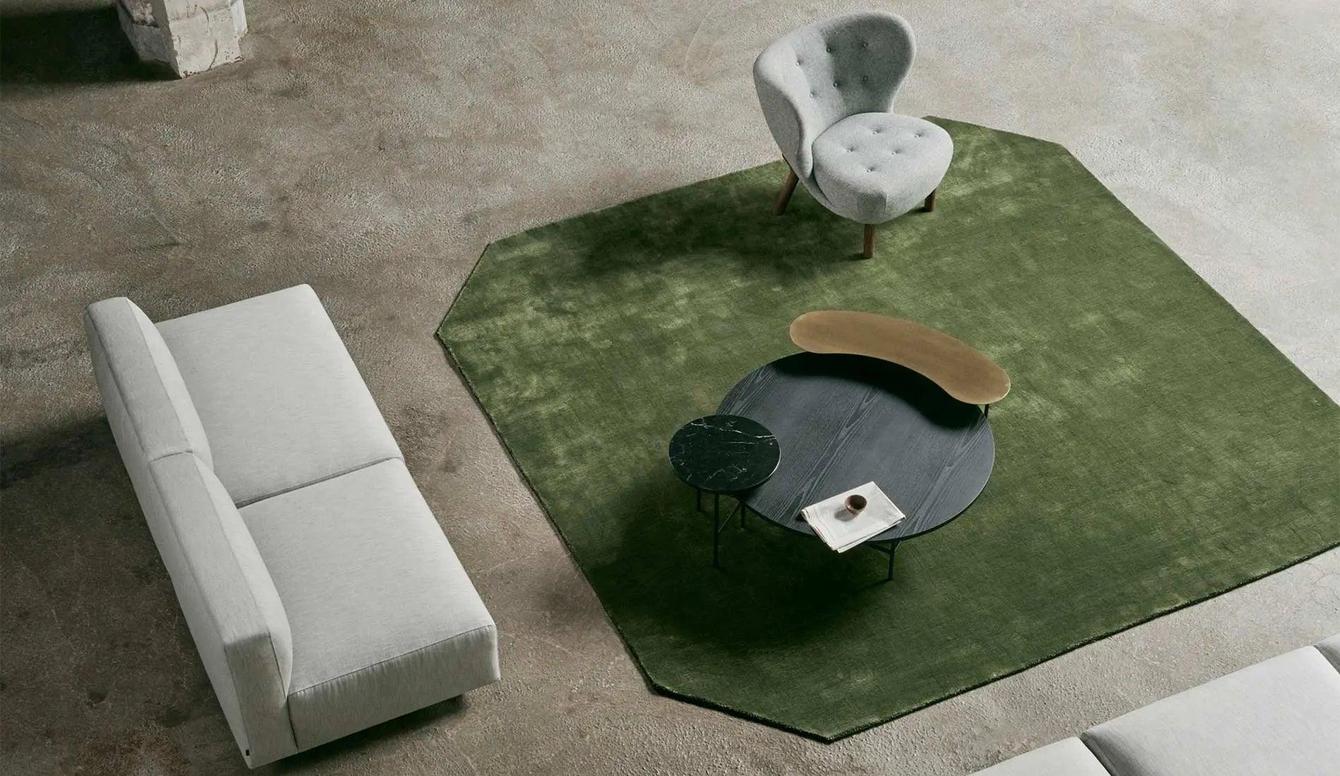 &Tradition - &tradition The Moor Teppich | AP6 + AP8 | Piniengrün - Teppiche - Sarto Group
