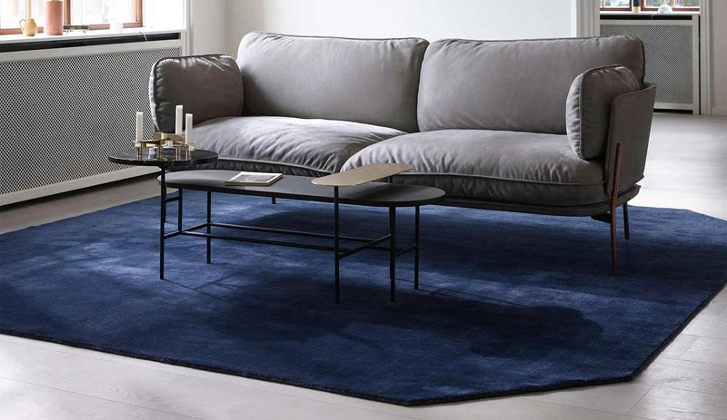 &Tradition - The Moor Teppich | AP6 + AP8 | Mitternachtsblau - sarto Tailored Interiors Group